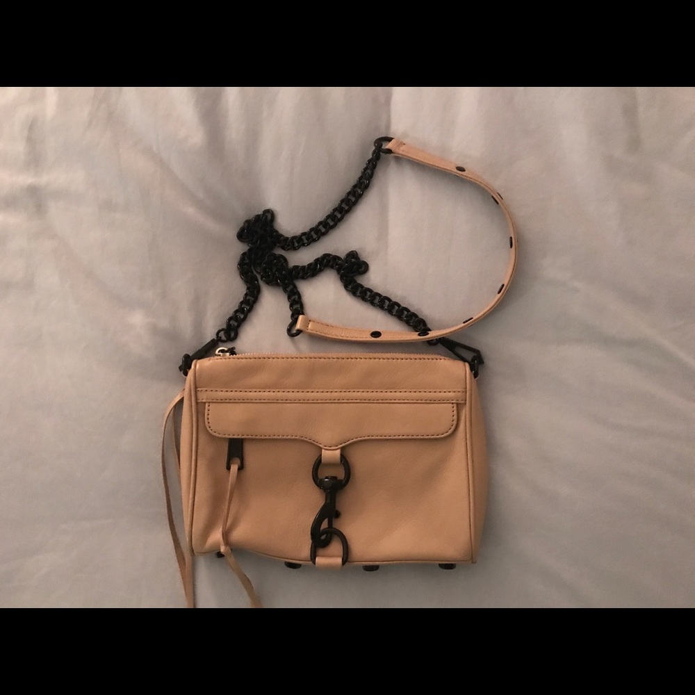 Rebecca Minkoff small beige purse
